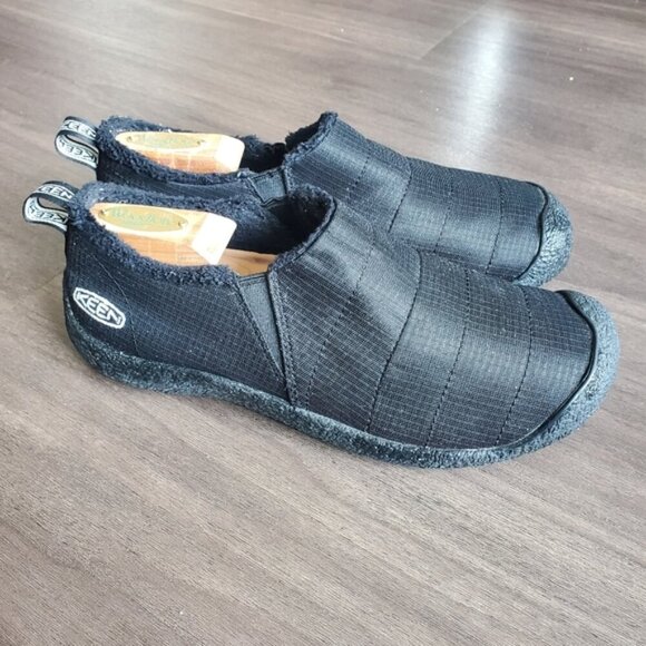 Keen Black Howser II Slip-on Shoes Size 8.5 - Picture 1 of 8